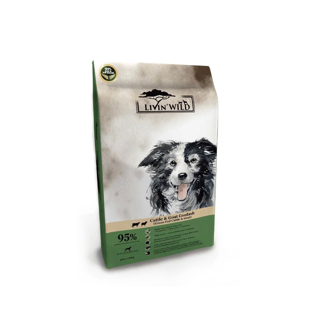Livin Wild 野宴 紐西蘭無穀 狗飼料 犬糧 無穀狗飼料 無穀犬糧