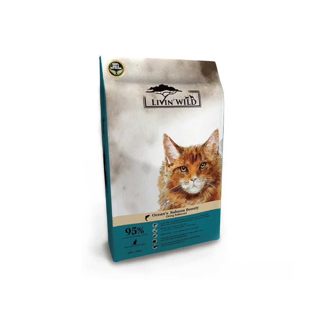 Livin Wild 野宴 紐西蘭無穀 貓飼料 貓糧 無穀貓飼料 無穀貓糧