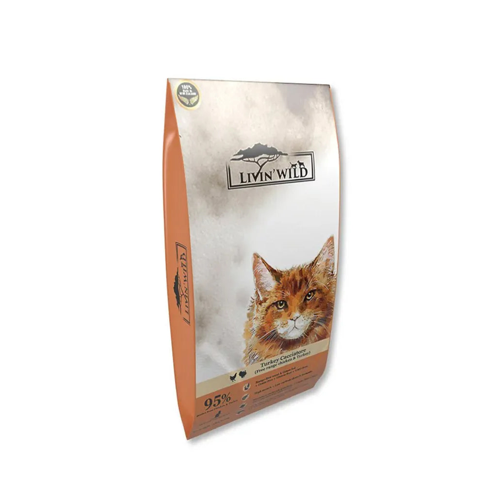 Livin Wild 野宴 紐西蘭無穀 貓飼料 貓糧 無穀貓飼料 無穀貓糧