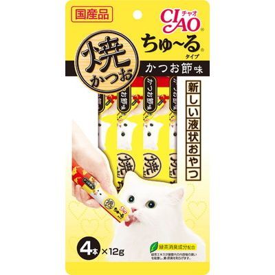 CIAO 日本製 啾嚕貓用肉泥 14g/4入 貓肉泥 零食 燒肉泥 肉泥 貓零食