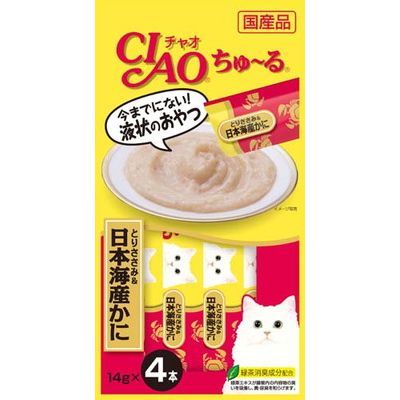 CIAO 日本製 啾嚕貓用肉泥 14g/4入 貓肉泥 零食 燒肉泥 肉泥 貓零食