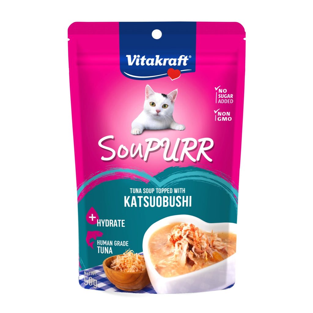 德國Vitakraft SouPURR 喵湯寶貓餐包50g 貓咪食品 貓點心 貓餐包 貓咪餐包 貓食品