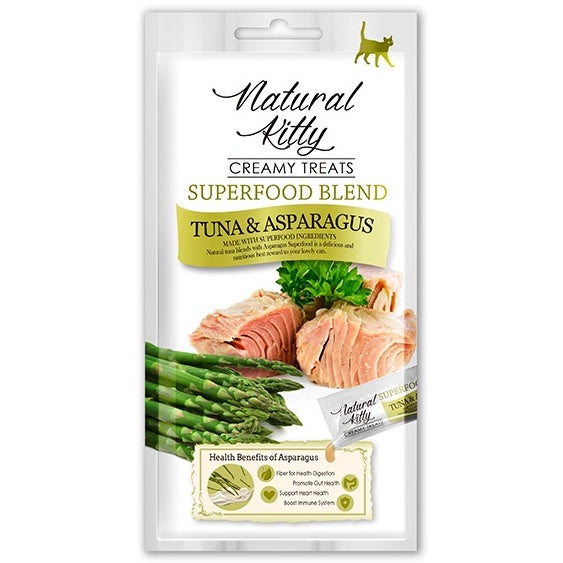 Natural Kitty 自然小貓 - 超級食物營養肉泥|8種