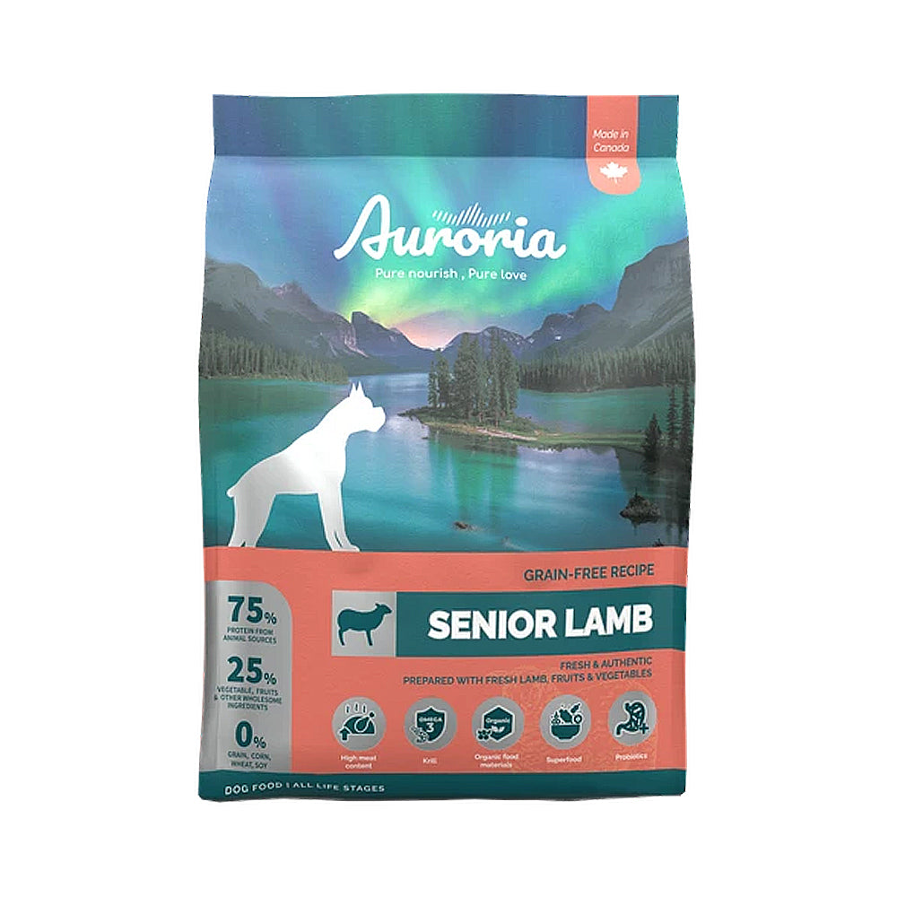 Auroria 極光 狗飼料 全齡犬 犬糧 狗飼料 極光天然糧 無穀 雞肉 鮭魚 羊肉 毛掌櫃寵物
