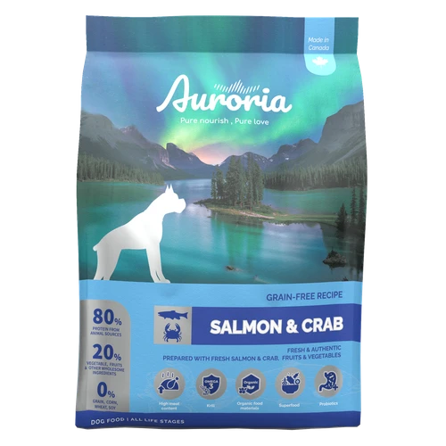 Auroria 極光 狗飼料 全齡犬 犬糧 狗飼料 極光天然糧 無穀 雞肉 鮭魚 羊肉 毛掌櫃寵物