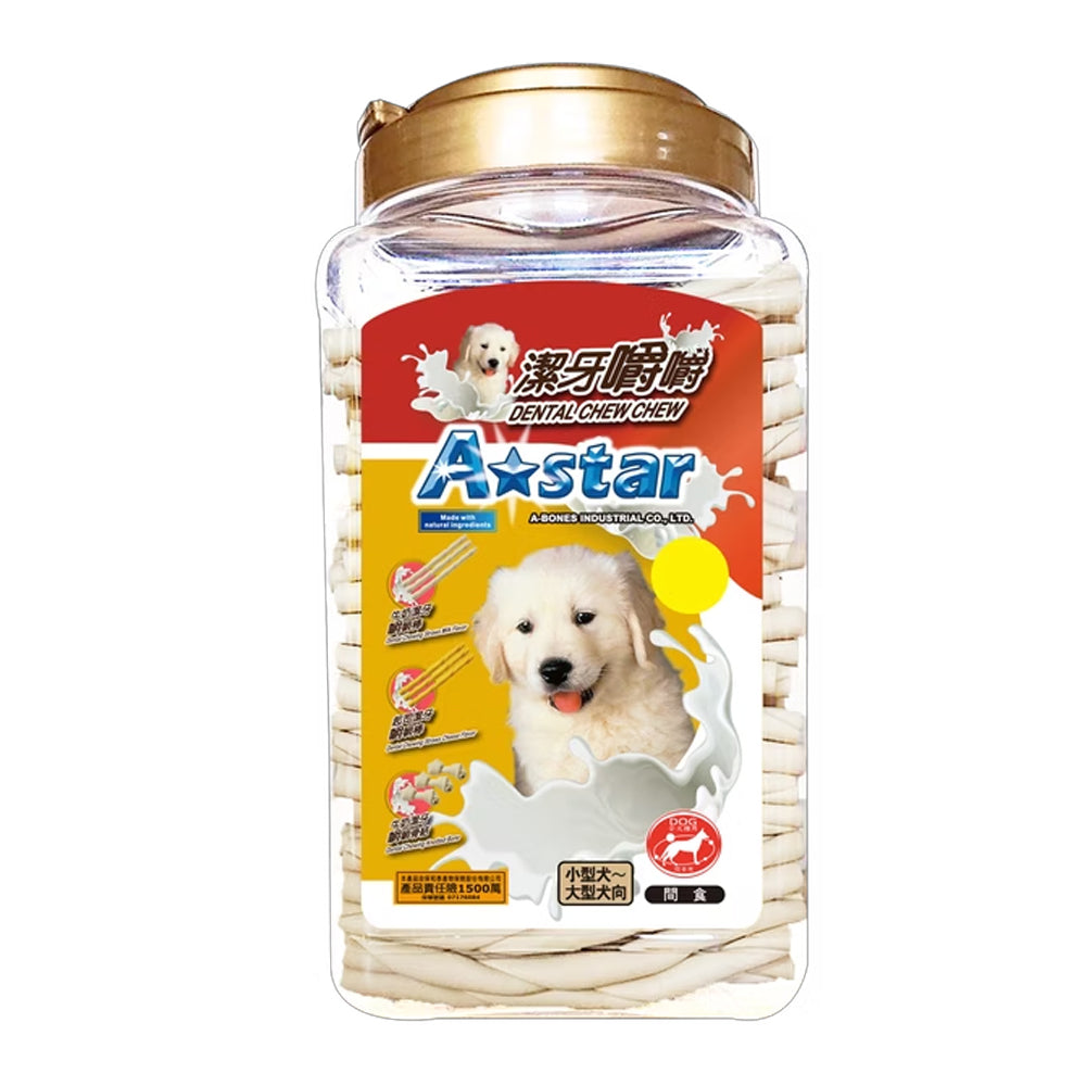 A Star AM嚼嚼棒 潔牙嚼嚼棒 牛奶 起司 潔牙骨 潔牙棒 雞肉鮪魚 牛肉鮭魚