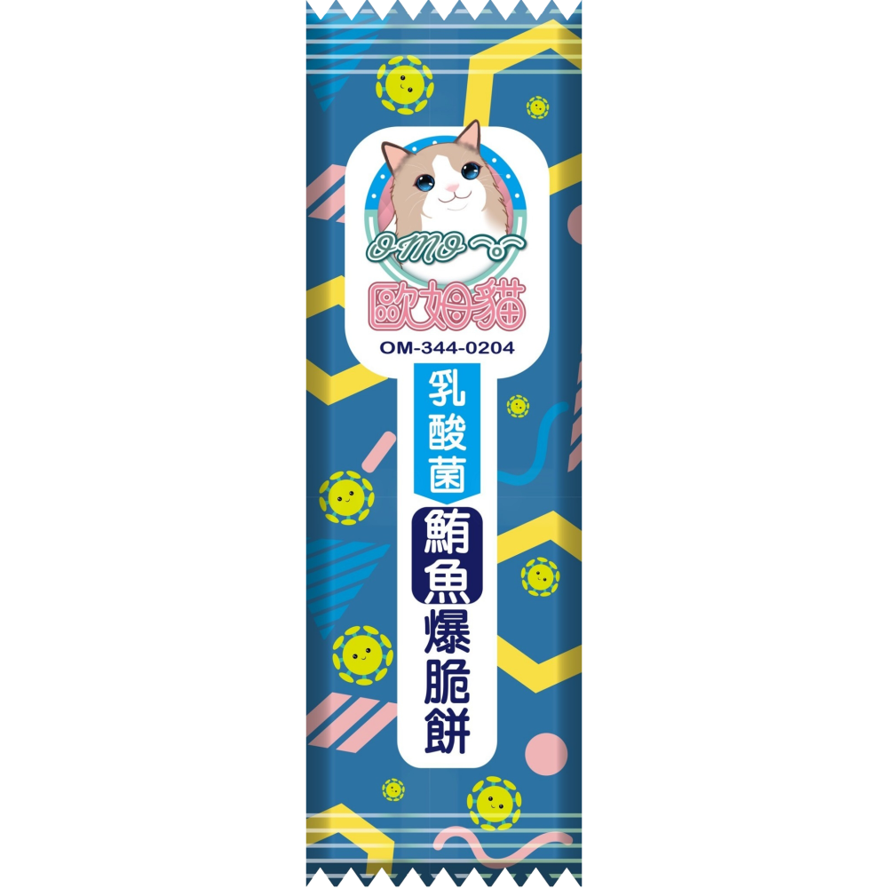 OMO 歐姆貓 乳酸菌爆脆餅 貓零食 貓點心 貓餅乾 貓脆餅 貓咪餅乾