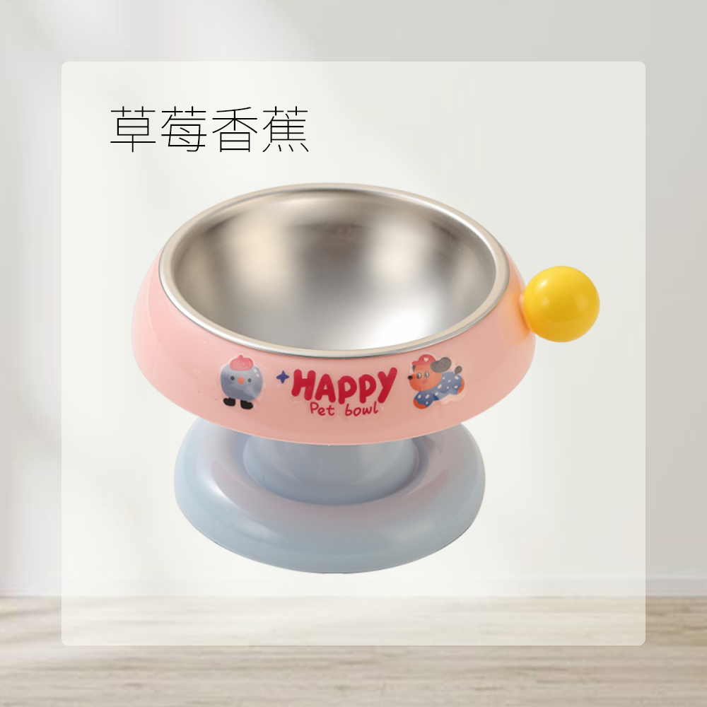 YoMix 冰淇淋餵食碗 寵物食具 不鏽鋼單碗 彩色單碗 貓狗 健康水碗