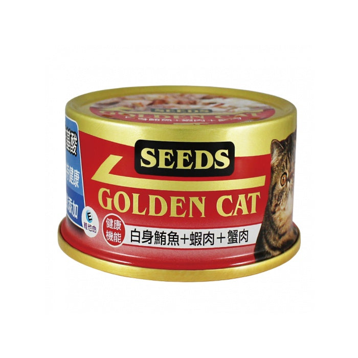 SEEDS 惜時 特級金罐 機能貓罐 80g/170g 貓副食罐 金罐 貓罐頭