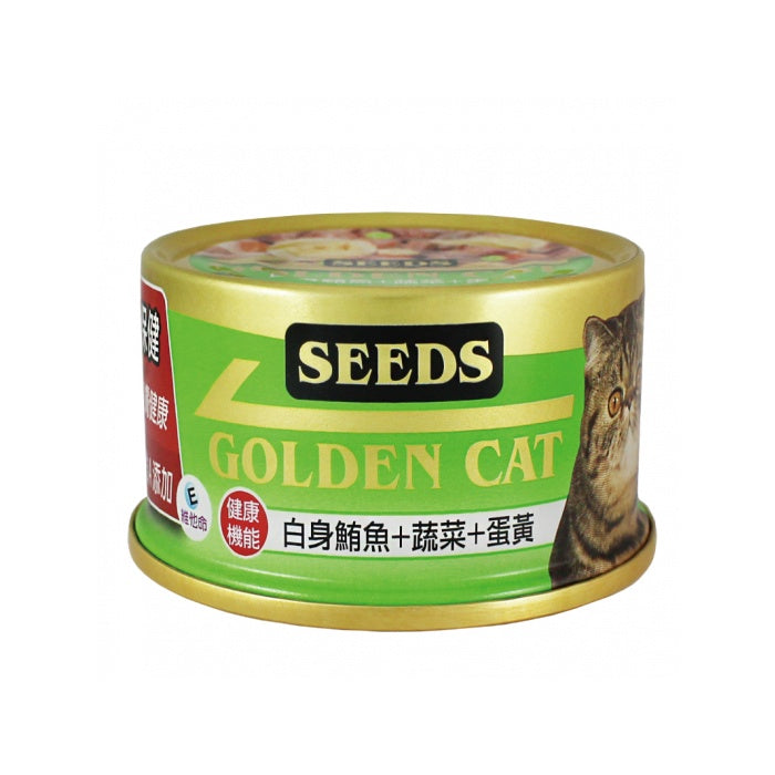 SEEDS 惜時 特級金罐 機能貓罐 80g/170g 貓副食罐 金罐 貓罐頭