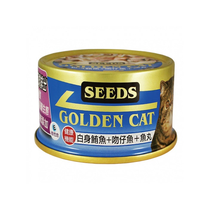 SEEDS 惜時 特級金罐 機能貓罐 80g/170g 貓副食罐 金罐 貓罐頭