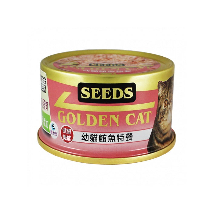 SEEDS 惜時 特級金罐 機能貓罐 80g/170g 貓副食罐 金罐 貓罐頭