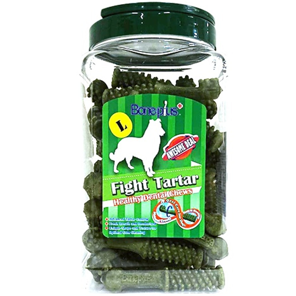 Boneplus 潔牙骨 耐咬棒 磨牙 狗零食 狗 寵物