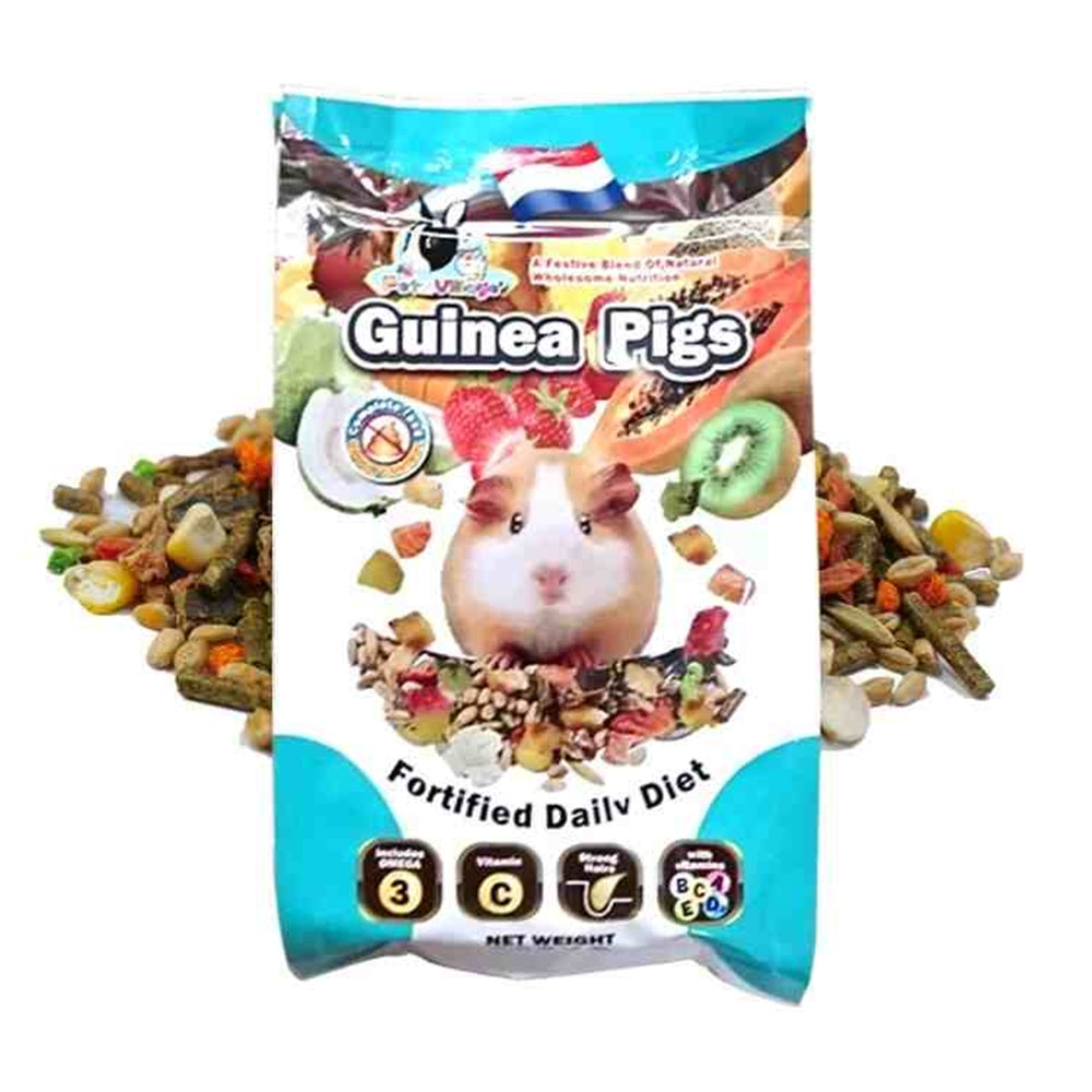 Pet Village 魔法村 天竺鼠主食 天竺鼠天然水果大餐 天竺鼠飼料 鼠 小動物 小寵