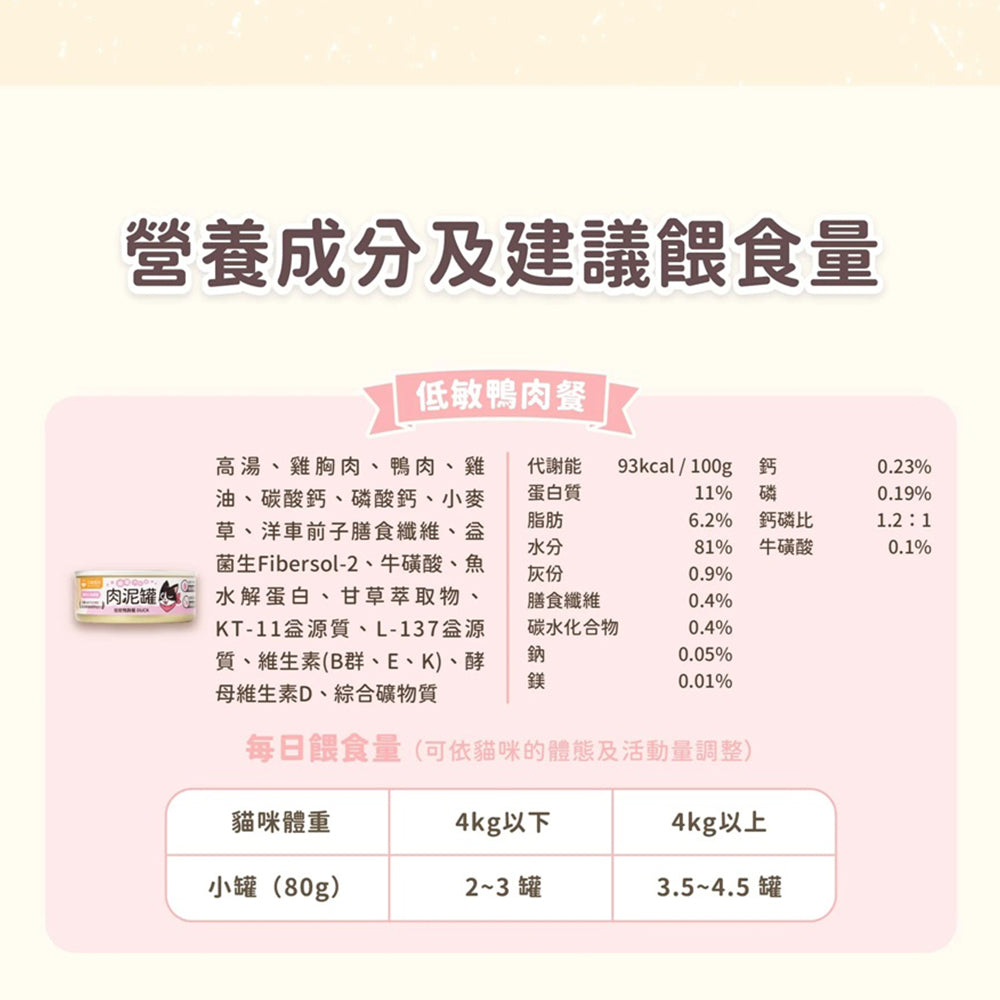 汪喵星球 貓主食罐 益菌PRO+ 綿密肉泥主食罐 肉泥罐 貓主食罐 貓罐頭 貓肉泥 益菌