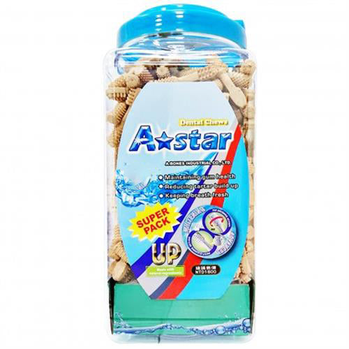 A Star 潔牙骨 多效 雙頭 亮白 狗潔牙骨 狗零食