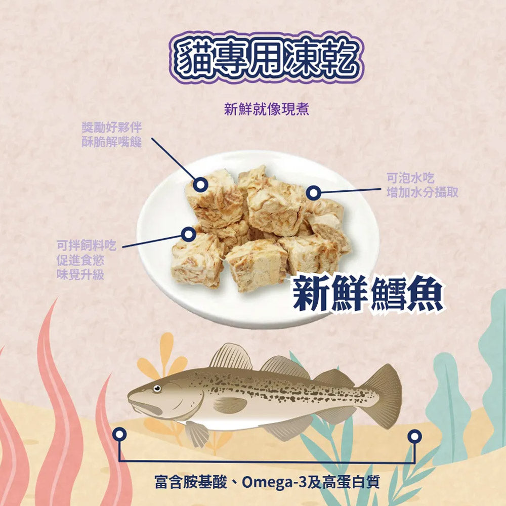 Astar AM 阿曼特 貓專用零食 鱈魚香絲 小魚乾 AM-326 331 375 貓零食