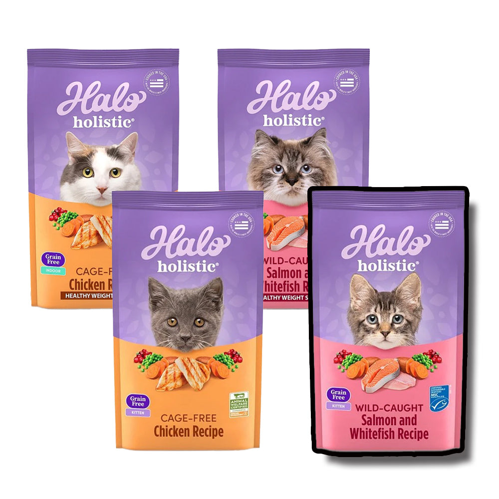 HALO 嘿囉 無穀系列貓糧 3.5磅~10磅 幼貓 成貓 (貓飼料 貓糧)