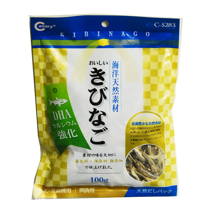 Canary PetBest 貓用小魚乾系列100g 貓零食 貓魚乾 柴魚片 減鹽健康魚乾 貓點心 貓咪零嘴