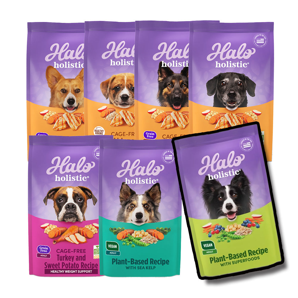 HALO 嘿囉 無穀犬糧全系列 3.5磅~21磅 (狗飼料 狗糧 幼犬 成犬 熟齡犬)