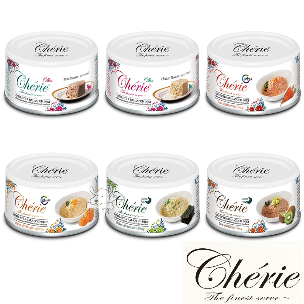 Cherie 法麗 - 全營養主食罐系列|10種