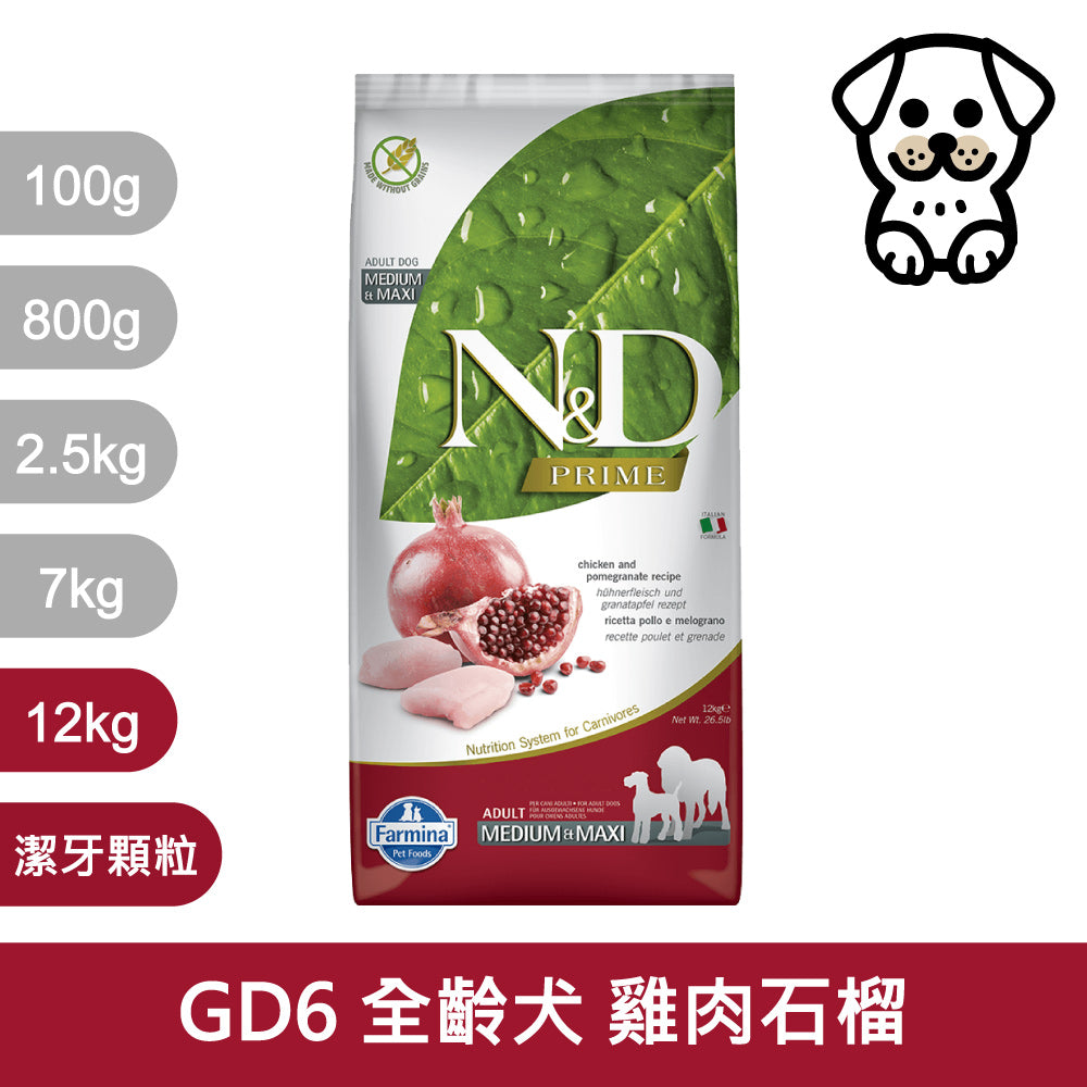 法米納ND 天然狗糧全品項7~12kg 無穀 南瓜無穀 小顆粒 潔牙顆粒 幼犬 全齡犬 狗飼料