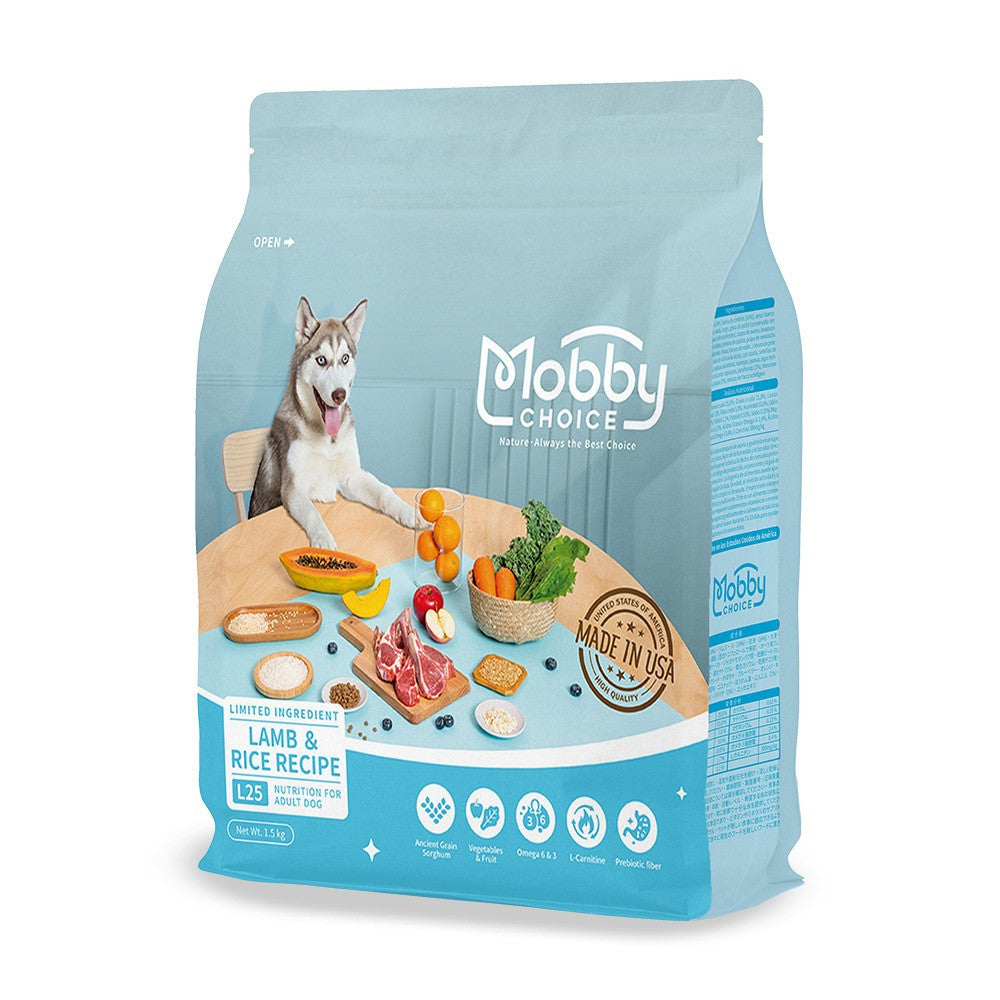 Mobby 莫比 狗飼料 自然食 食譜 乾飼料 全齡犬