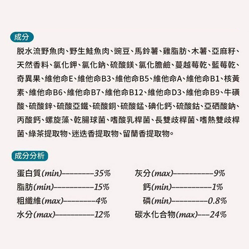 Livin Wild 野宴 紐西蘭無穀 貓飼料 貓糧 無穀貓飼料 無穀貓糧