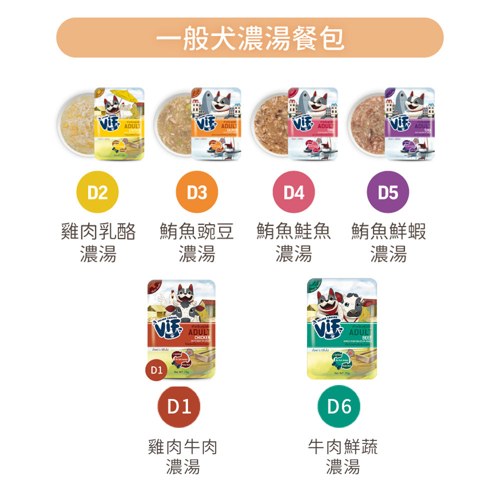 ViF咪芙 好鮮 狗餐包 濃湯餐包 雞肉餐包 牛肉餐包 慕斯餐包 全齡犬餐包