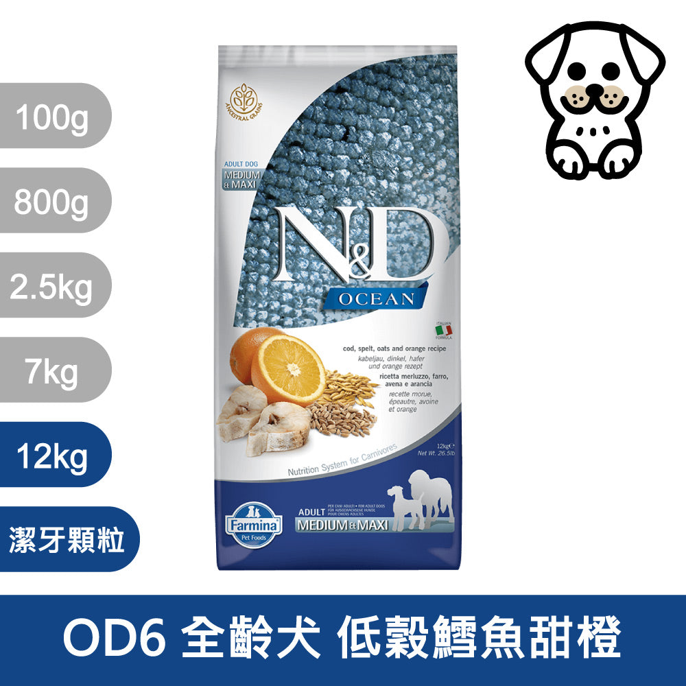 法米納ND 天然狗糧全品項7~12kg 無穀 南瓜無穀 小顆粒 潔牙顆粒 幼犬 全齡犬 狗飼料