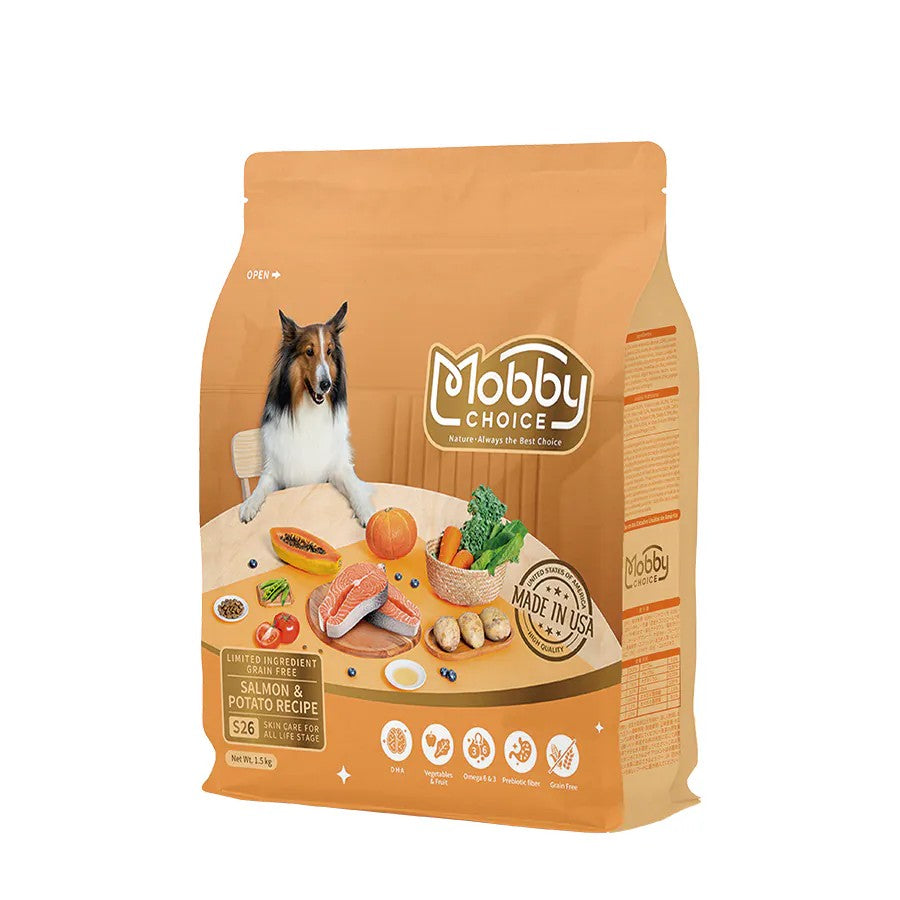 Mobby 莫比 狗飼料 自然食 食譜 乾飼料 全齡犬