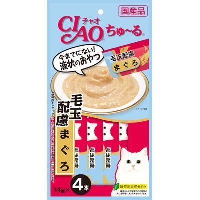 CIAO 日本製 啾嚕貓用肉泥 14g/4入 貓肉泥 零食 燒肉泥 肉泥 貓零食