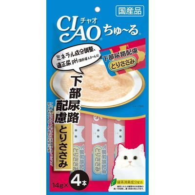 CIAO 日本製 啾嚕貓用肉泥 14g/4入 貓肉泥 零食 燒肉泥 肉泥 貓零食