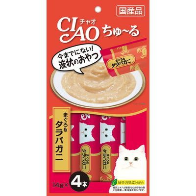 CIAO 日本製 啾嚕貓用肉泥 14g/4入 貓肉泥 零食 燒肉泥 肉泥 貓零食