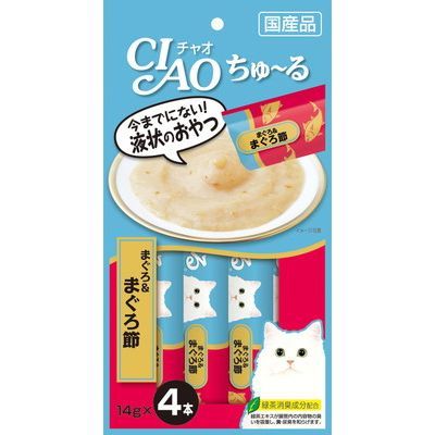 CIAO 日本製 啾嚕貓用肉泥 14g/4入 貓肉泥 零食 燒肉泥 肉泥 貓零食