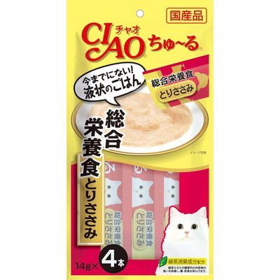 CIAO 日本製 啾嚕貓用肉泥 14g/4入 貓肉泥 零食 燒肉泥 肉泥 貓零食