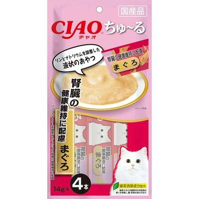 CIAO 日本製 啾嚕貓用肉泥 14g/4入 貓肉泥 零食 燒肉泥 肉泥 貓零食