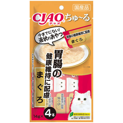 CIAO 日本製 啾嚕貓用肉泥 14g/4入 貓肉泥 零食 燒肉泥 肉泥 貓零食