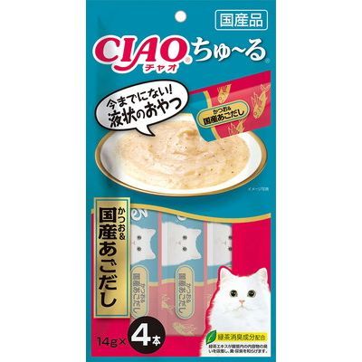 CIAO 日本製 啾嚕貓用肉泥 14g/4入 貓肉泥 零食 燒肉泥 肉泥 貓零食