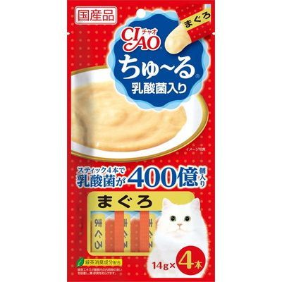 CIAO 日本製 啾嚕貓用肉泥 14g/4入 貓肉泥 零食 燒肉泥 肉泥 貓零食