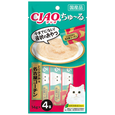 CIAO 日本製 啾嚕貓用肉泥 14g/4入 貓肉泥 零食 燒肉泥 肉泥 貓零食
