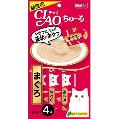 CIAO 日本製 啾嚕貓用肉泥 14g/4入 貓肉泥 零食 燒肉泥 肉泥 貓零食