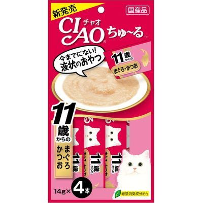 CIAO 日本製 啾嚕貓用肉泥 14g/4入 貓肉泥 零食 燒肉泥 肉泥 貓零食