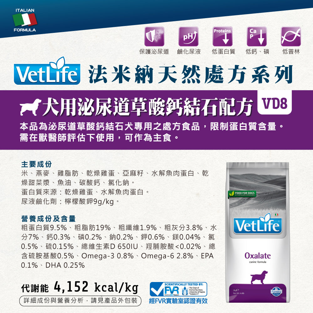 VET LIFE法米納 狗處方糧 關節 腸胃道 肝臟 泌尿道 腎臟 體重 心血管 血糖 低敏 狗飼料