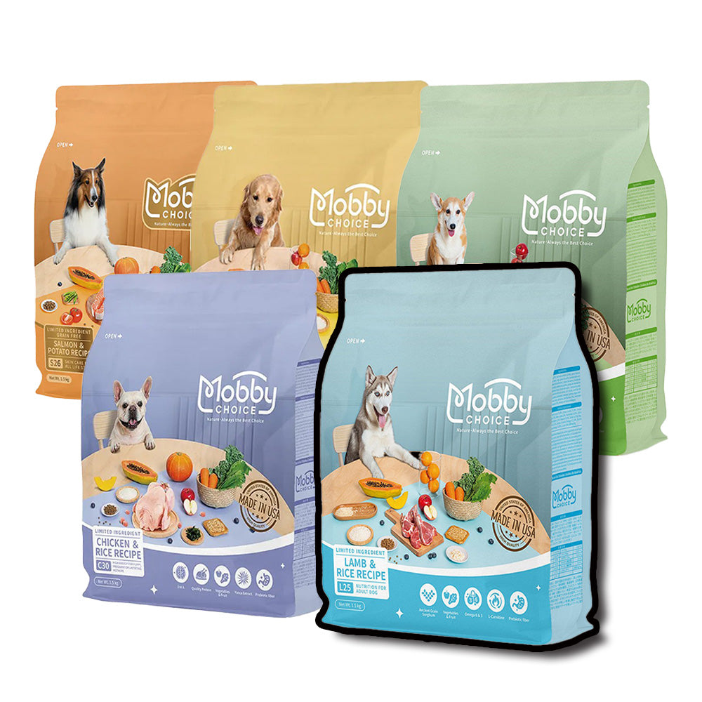 Mobby 莫比 狗飼料 自然食 食譜 乾飼料 全齡犬