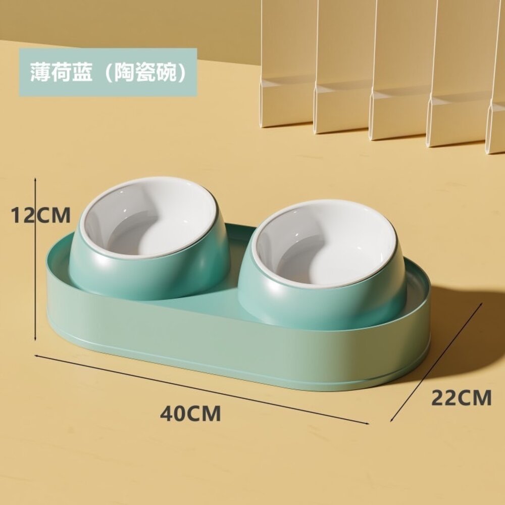 不鏽鋼增高雙碗 寵物陶瓷碗 增高碗 防蟻碗 防溢碗 不銹鋼 防打翻 防溢食 水碗 寵物碗 狗碗 貓咪碗