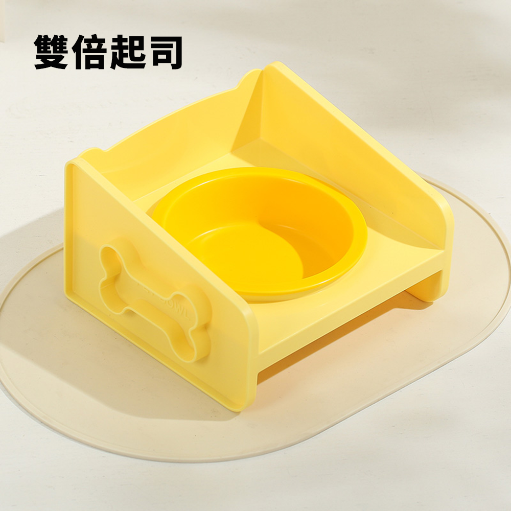 YoMix 方方 陶瓷碗 增高碗 防蟻碗 防溢碗 不銹鋼 防打翻 防溢食 水碗 寵物碗 狗碗 貓咪碗