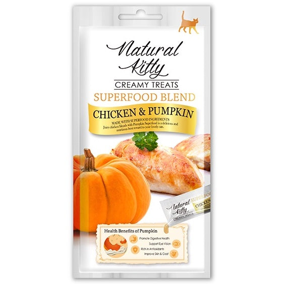Natural Kitty 自然小貓 - 超級食物營養肉泥|8種