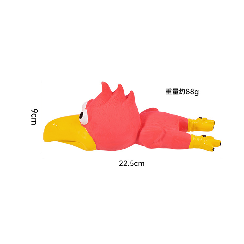 Bollo 大頭雞乳膠玩具 寵物狗玩具 乳膠發聲玩具 尖叫雞 發洩解悶 大頭雞 慘叫雞 狗狗玩具