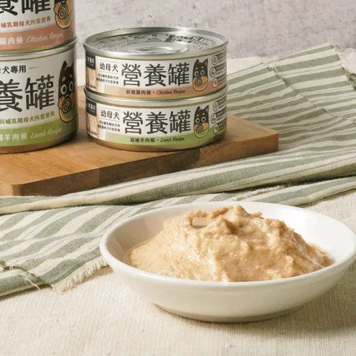 汪喵星球 幼母犬 95% 營養無膠主食罐 80g/165g 慕斯罐 幼犬罐 母犬罐 狗罐頭